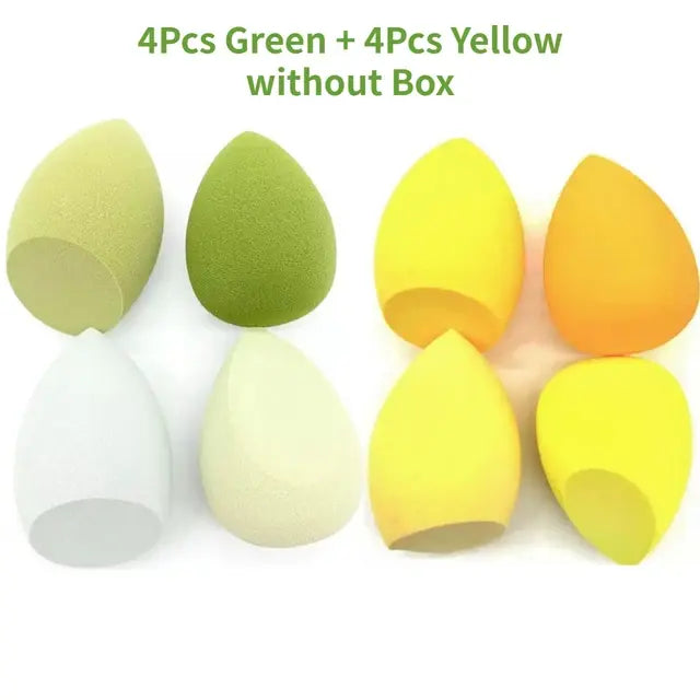 8x Pack Colour Themed Makeup Beauty Blenders