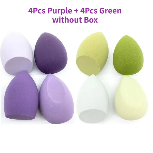 8x Pack Colour Themed Makeup Beauty Blenders