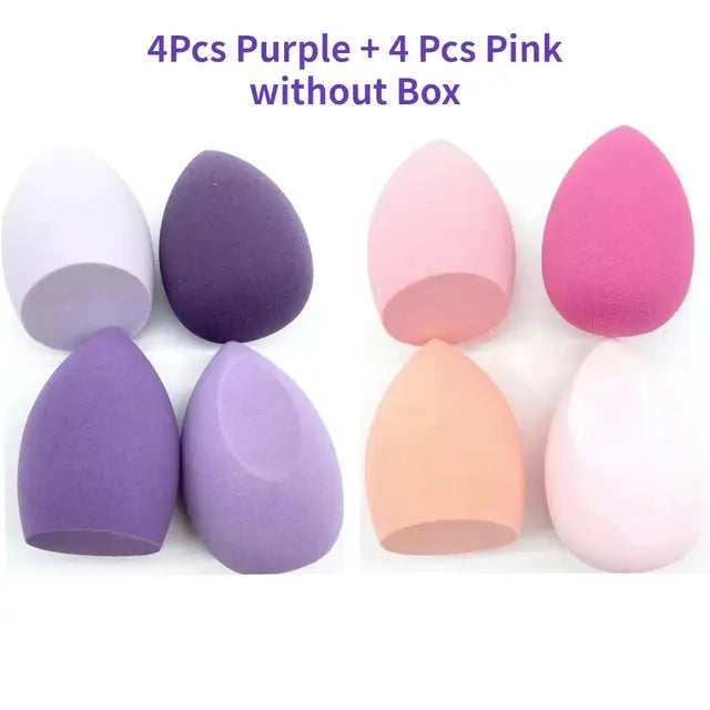 8x Pack Colour Themed Makeup Beauty Blenders