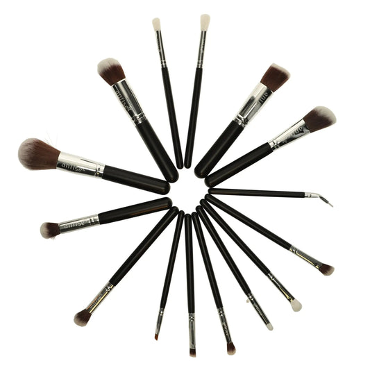 Professional Makeup Brushes - Set of 15