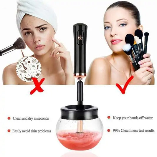 Electric Portable Makeup Brush Cleaner