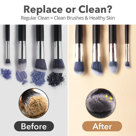 Electric Rotating Makeup Brush Cleaner
